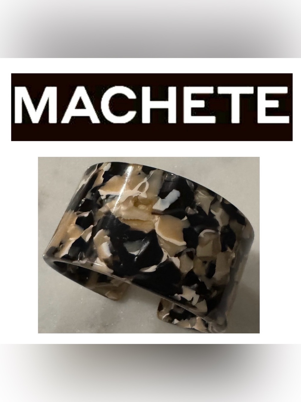 Machete Jumbo Cuff Bracelet